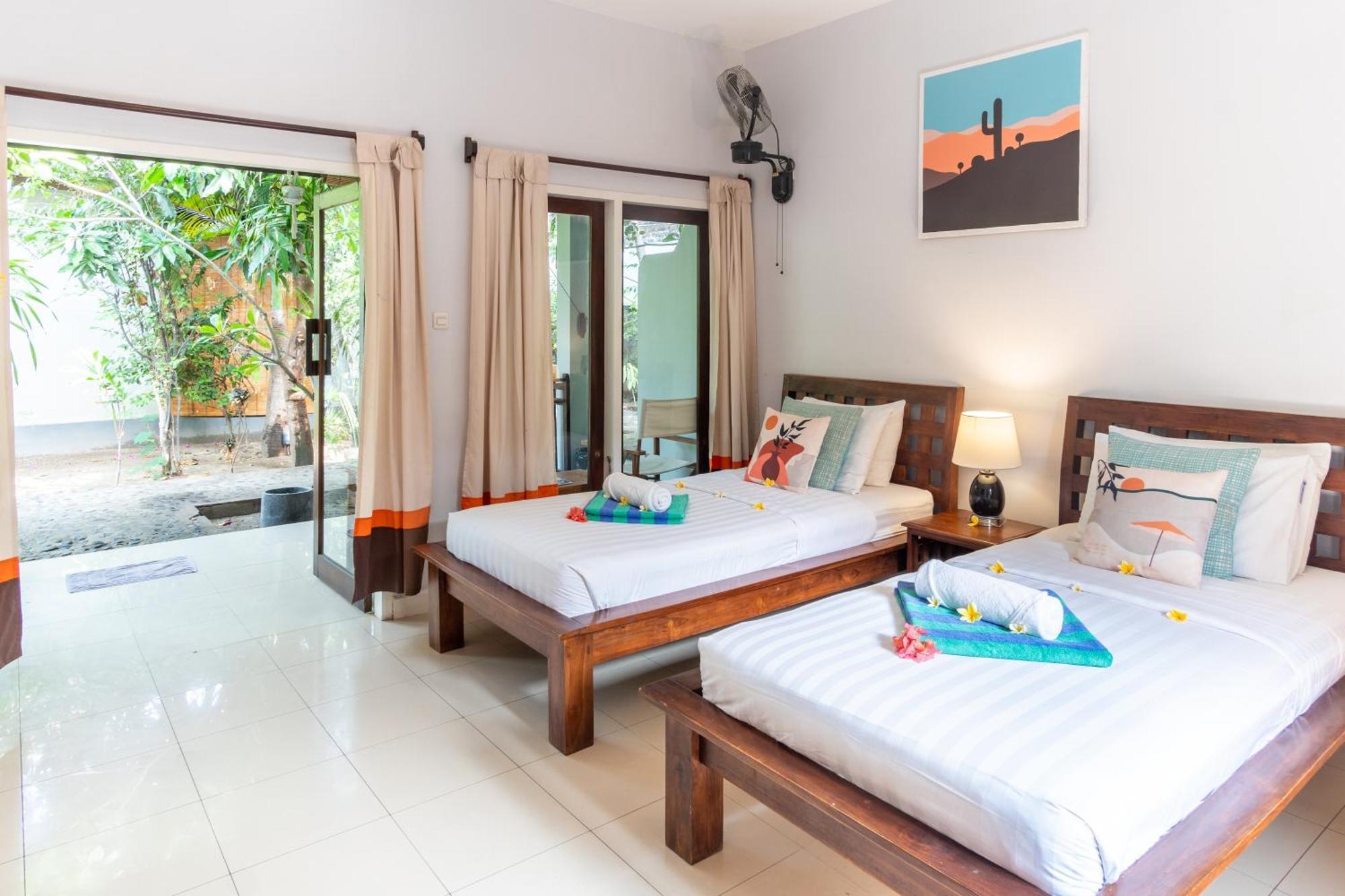 Bale Sampan Boutique Bungalows Gili Trawangan Exterior foto