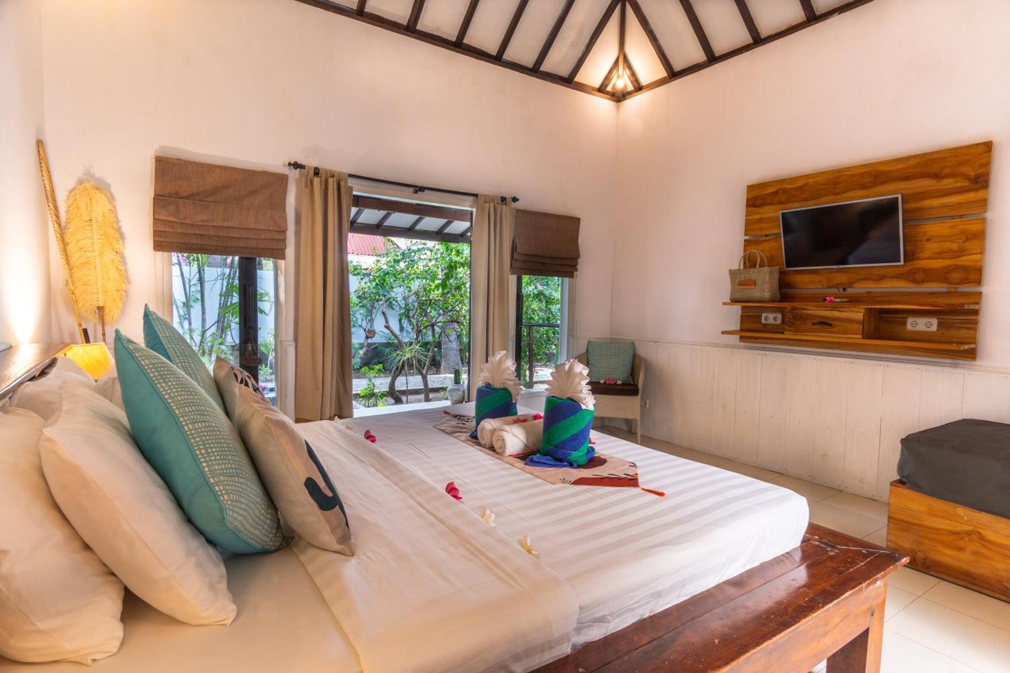 Bale Sampan Boutique Bungalows Gili Trawangan Exterior foto